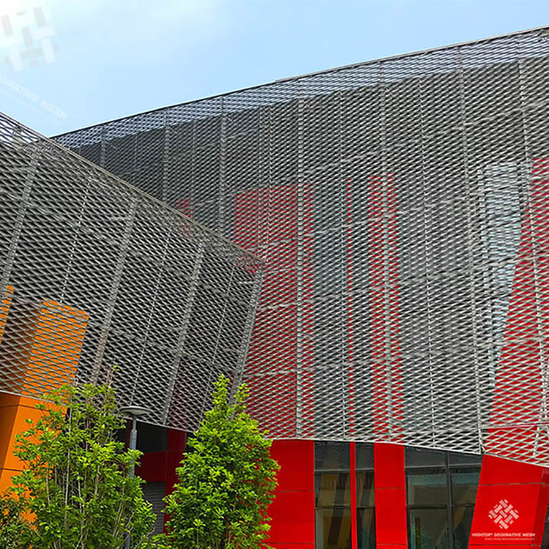 Thickness 0.4mm-10mm Powder Coated Aluminum Expanded Metal Mesh for Decoration