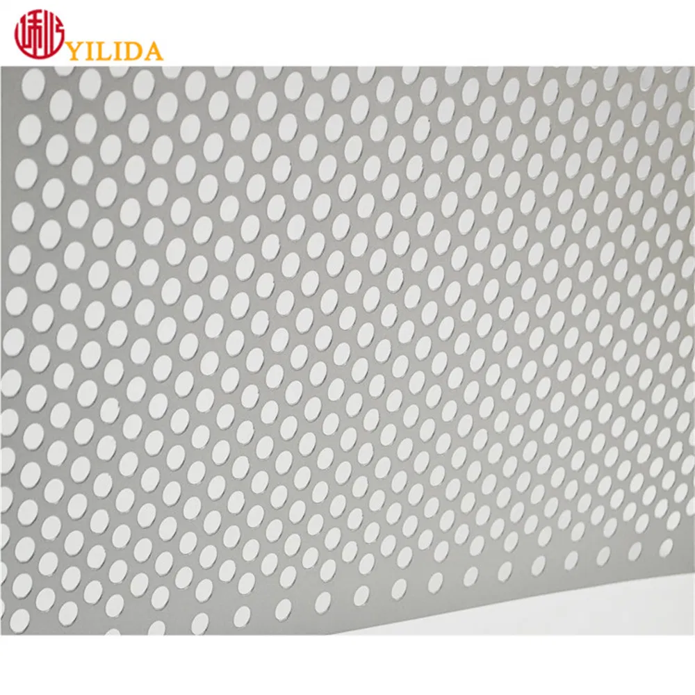 Suppliers of Q235 Decorative Mild Steel Metal Perforated Mesh Sheet
