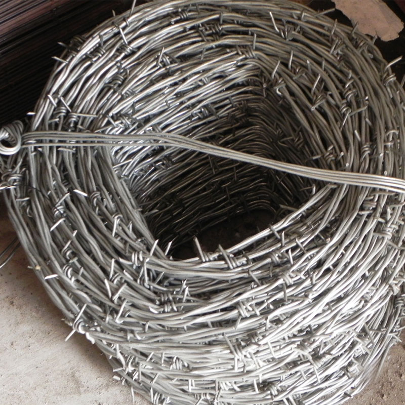 Factory Wholesale Hot Dipped Galvanized Farm Fence Barbed Wire PVC Coated Farm Safety Against Flight Barbed Wire Fence