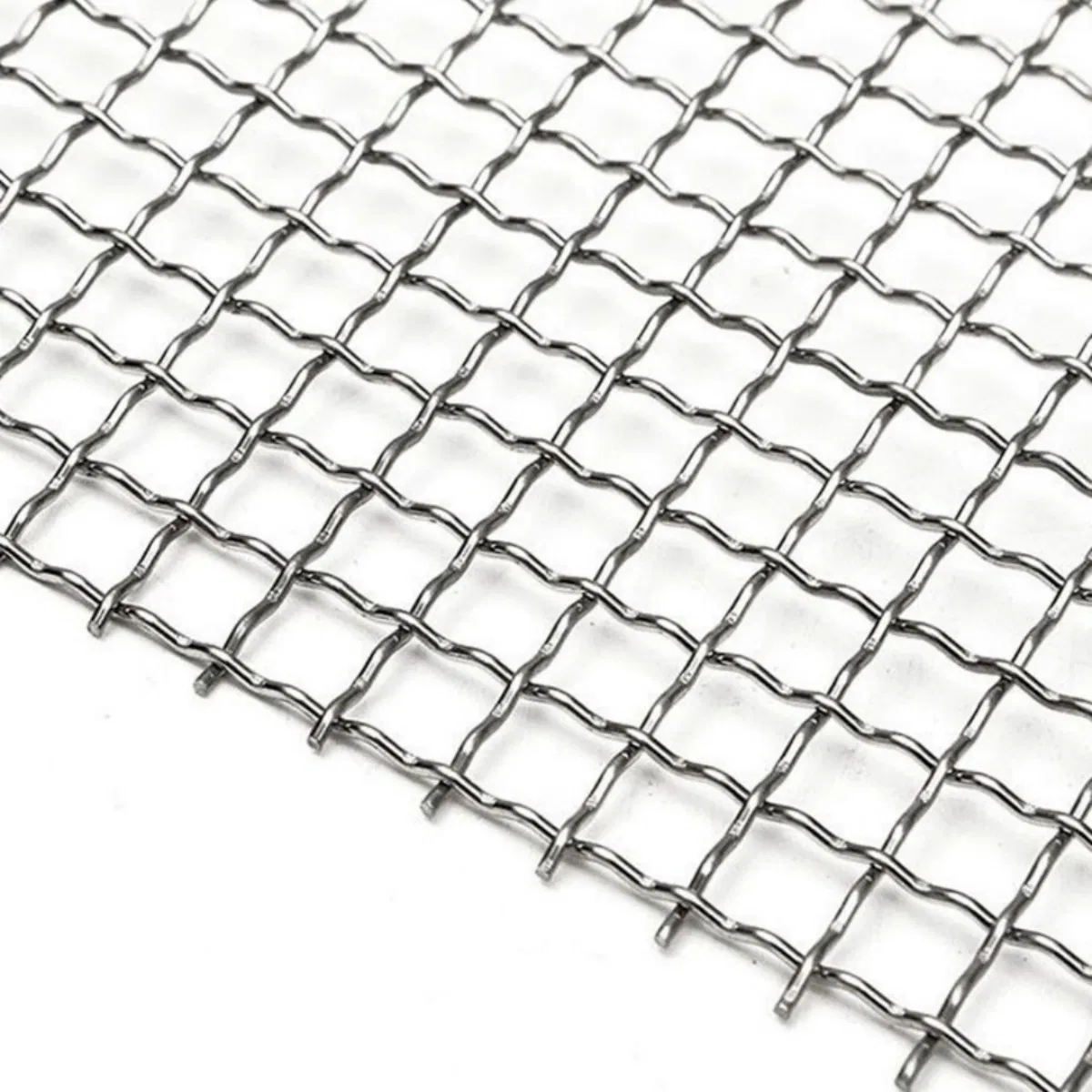 Architectural Decorative Crimped Woven Mesh in Stainless Steel Brass Bronze Crimped Wire Mesh