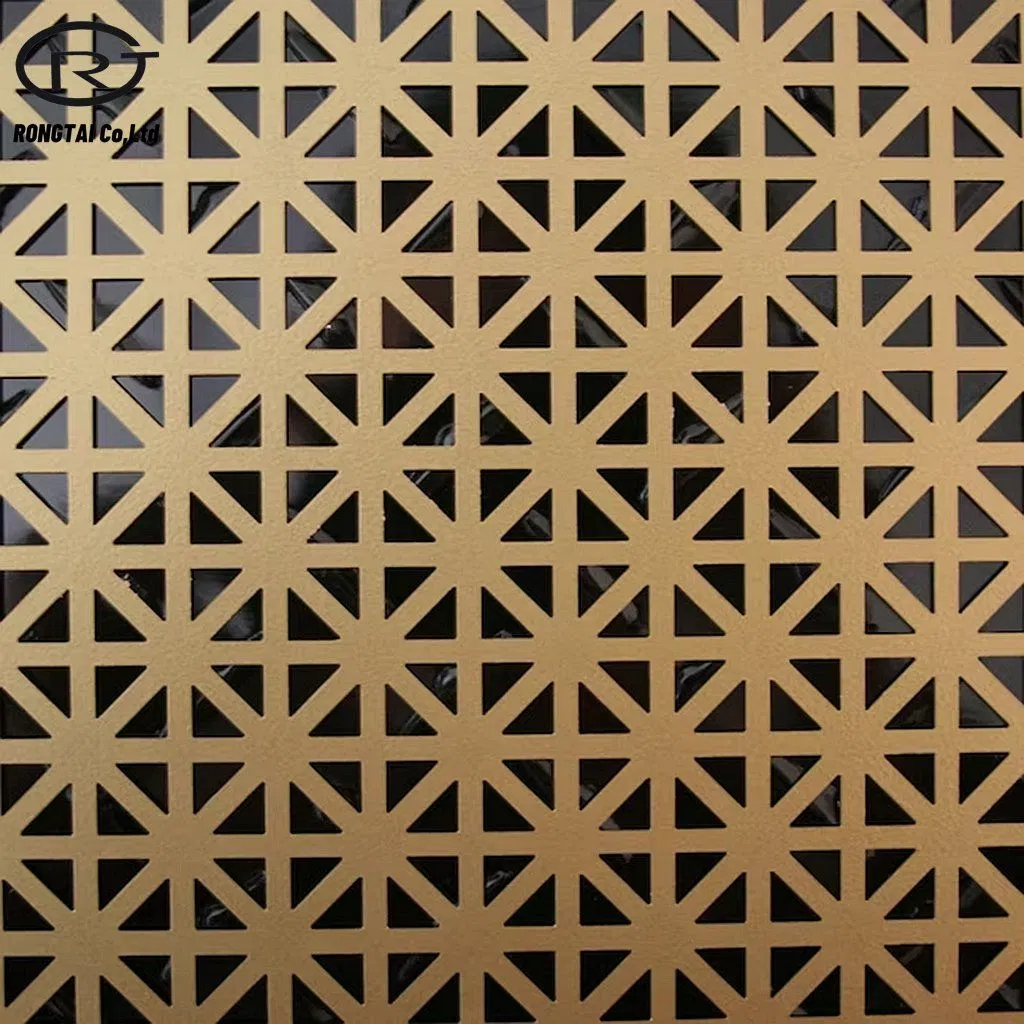 Perforated Punching Hole Metal Mesh Stainless Steel Metal Perforated Sheet