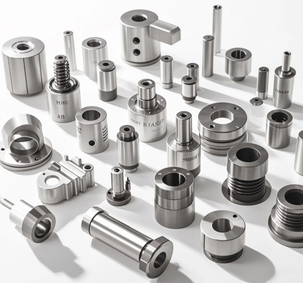 Precision Aluminum Stainless Steel Copper Brass Turing Milling Hardware Machined Lathe Flange Shaft Processing Bolt Screw 5-Axis Fasteners CNC Machining