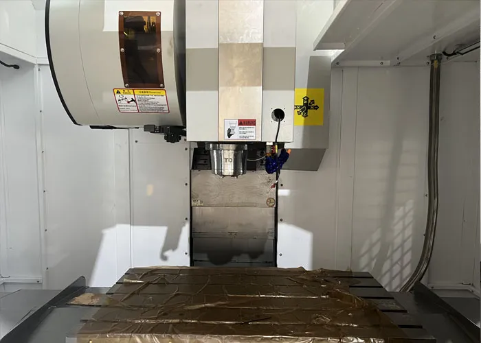VMC-850 Vertical CNC Machining Detail