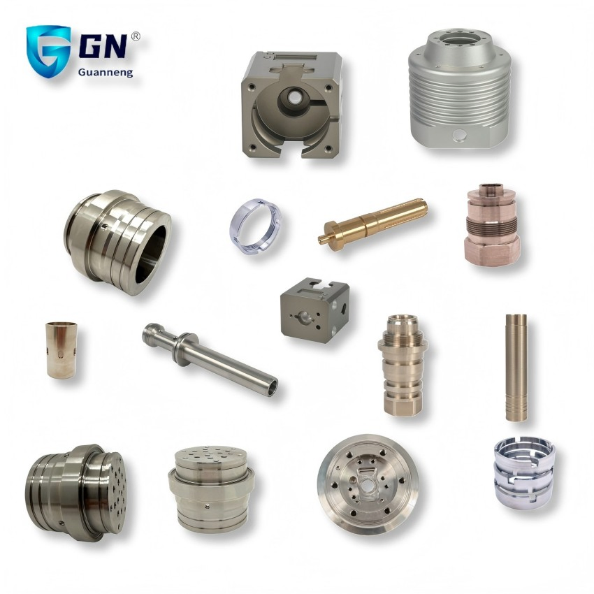 Custom OEM High Precision Mechanical Component Auto Parts Turning Milling Stainless Steel Brass Aluminum Titanium CNC Metal Machining
