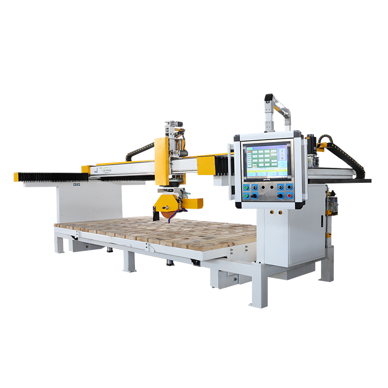 4/5-Axis CNC Bridge Saw 3200*2000mm Quartz Granite Marble Slab Cutting, Routing, Faucet Holes, Tops, Countertops, Benchtops Cutting Bridge Saw Price