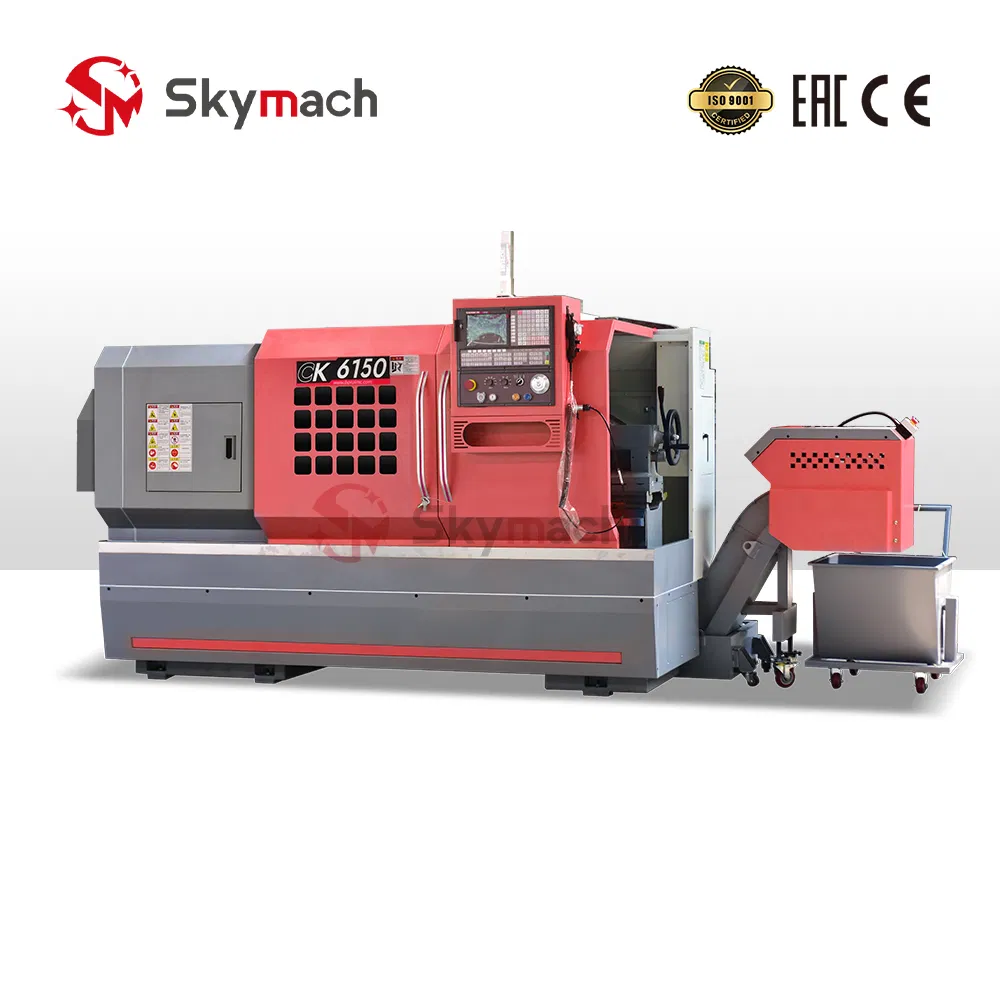 Ck6150 Heavy-Duty CNC Turning Center Multi-Axis Turning Milling for Tough Alloy Machining Metal Processing