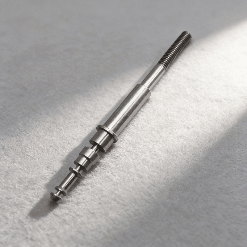 High Precision Swiss Type CNC Turning Service Custom Precision Shafts &amp; Small Parts Machining
