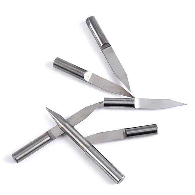 Precision 3D Letter Engraving CNC Router Bit - Round Bottom