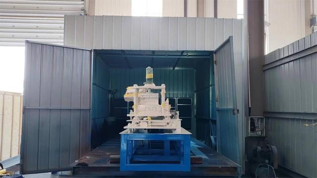 Finished precision machined parts ready for quality check and shipping