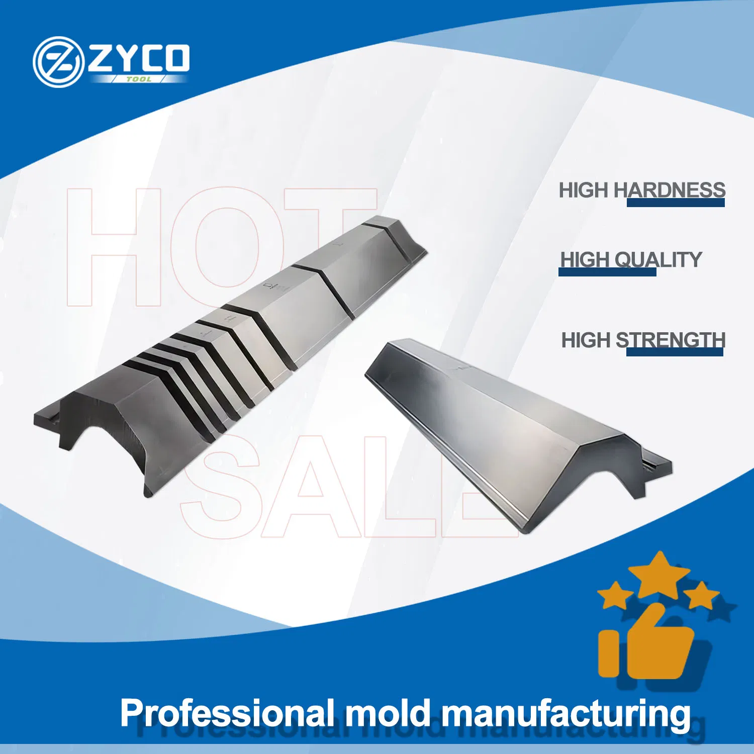 The Most Popular 4550 Hardness Steel CNC Punch Forming Die Press Brake Tooling