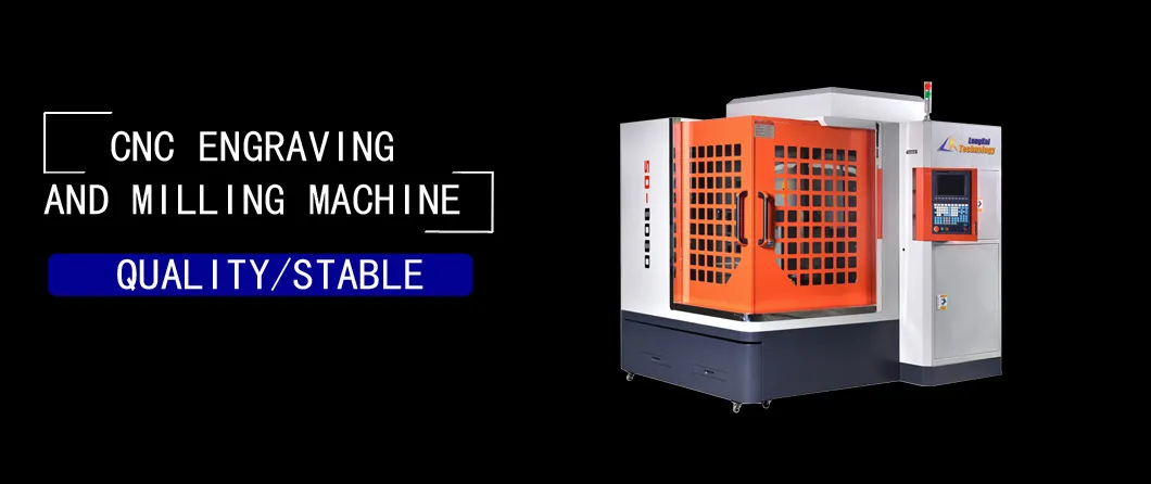 Vertical CNC Metal Engraving and Milling Machining