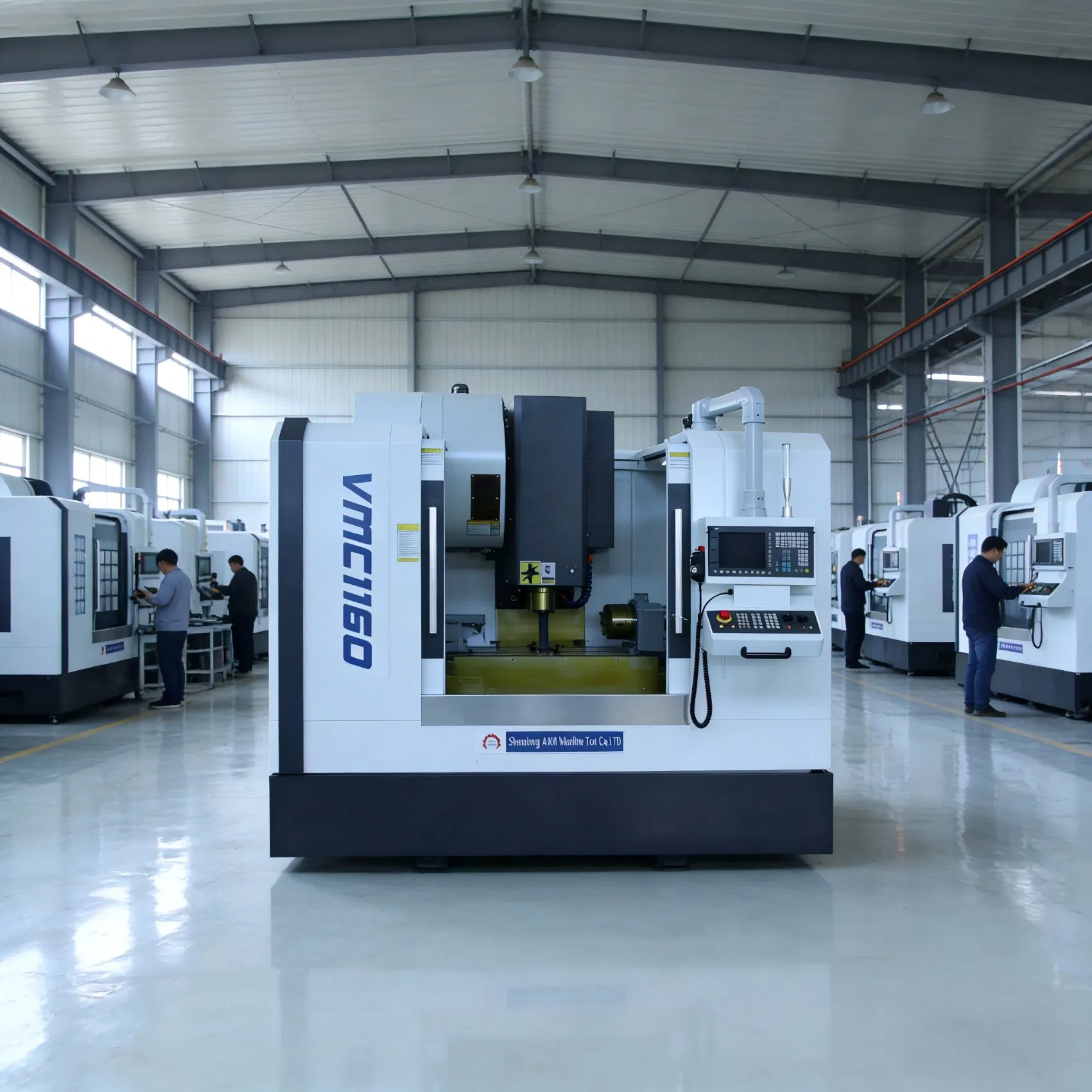 High Speed CNC Vertical Machining Center 5 Axis Machining Center Vmc1160 for Fancu Control Syster