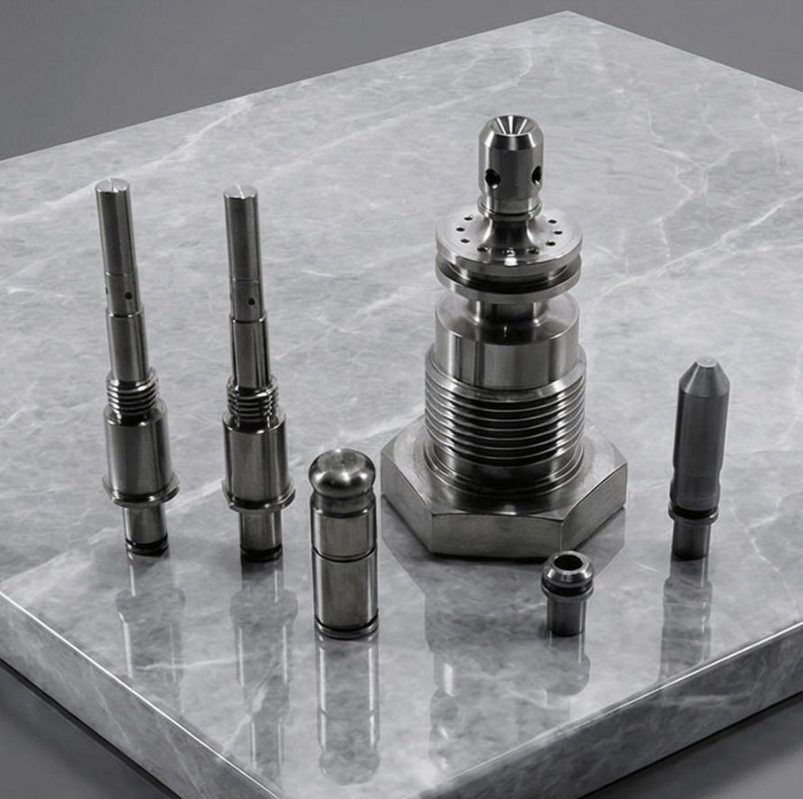 5 Axis Machining Precision Components Custom Stainless Steel, Brass &amp; Aluminum Alloy Parts Rapid Prototype CNC Service