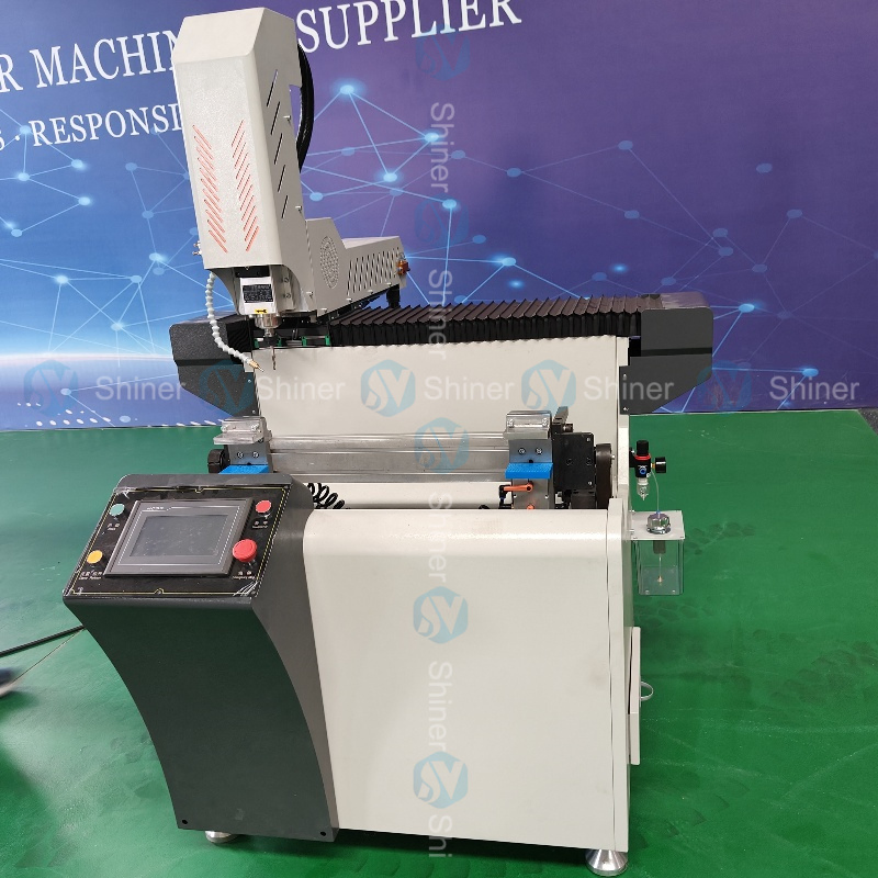 Shiner Machinery Factory CNC Drilling Milling Machine Aluminum Window Routing Copy Router Lock Hole Industrial Curtain