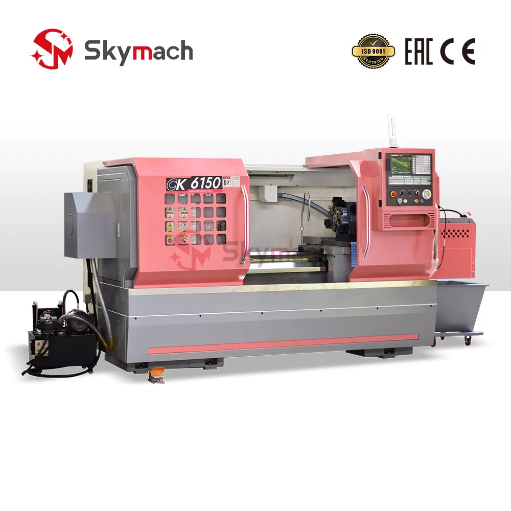 Ck6150 Heavy-Duty CNC Turning Center Multi-Axis Turning Milling for Tough Alloy Machining Metal Processing