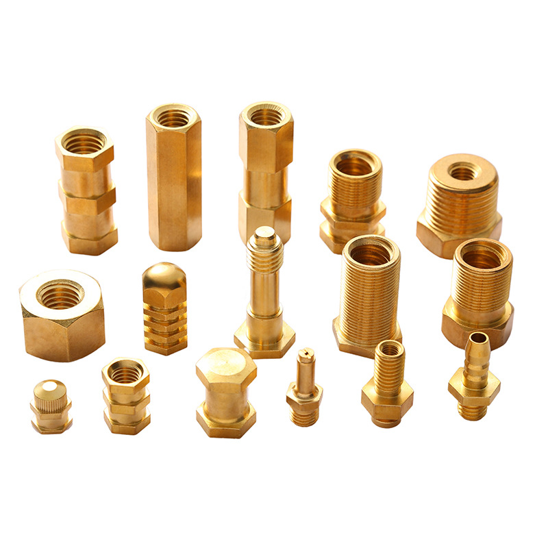 5 Axis CNC Custom Machining Service Brass Copper CNC Turning Milling Parts