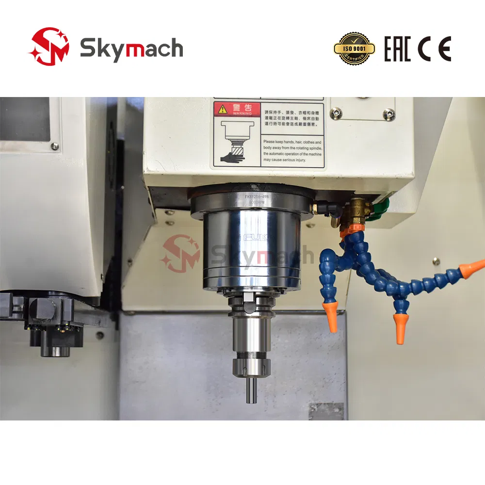 Vmc650 Precision CNC Vertical Machining Center Featuring a Glass Scale Linear Encoder and High-Speed Spindle for Complex Mold and Die Machining.