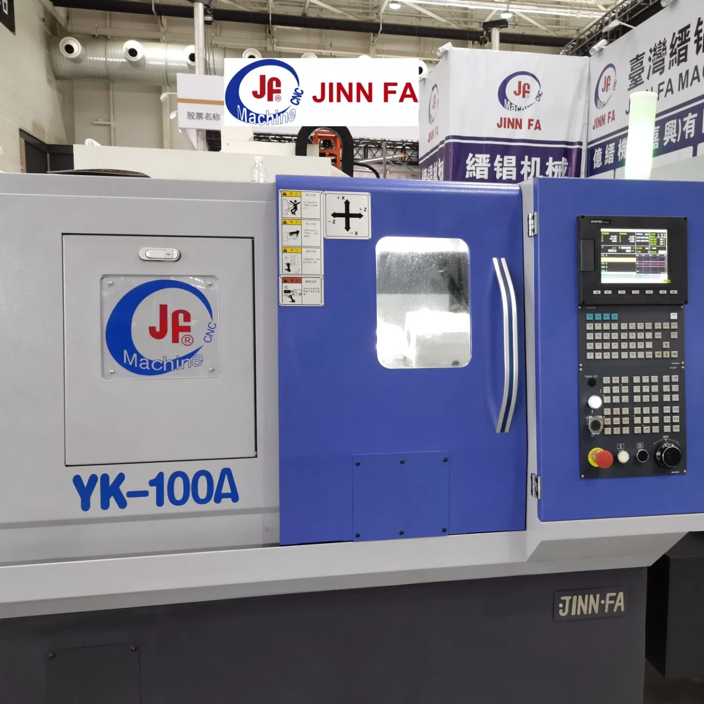 JINNFA &nbsp;YK-100A &nbsp;High Precision High Speed Automatic Lathe CNC Machining with Slent Bed
