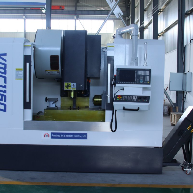 High Speed CNC Vertical Machining Center 5 Axis Machining Center Vmc1160 for Fancu Control Syster