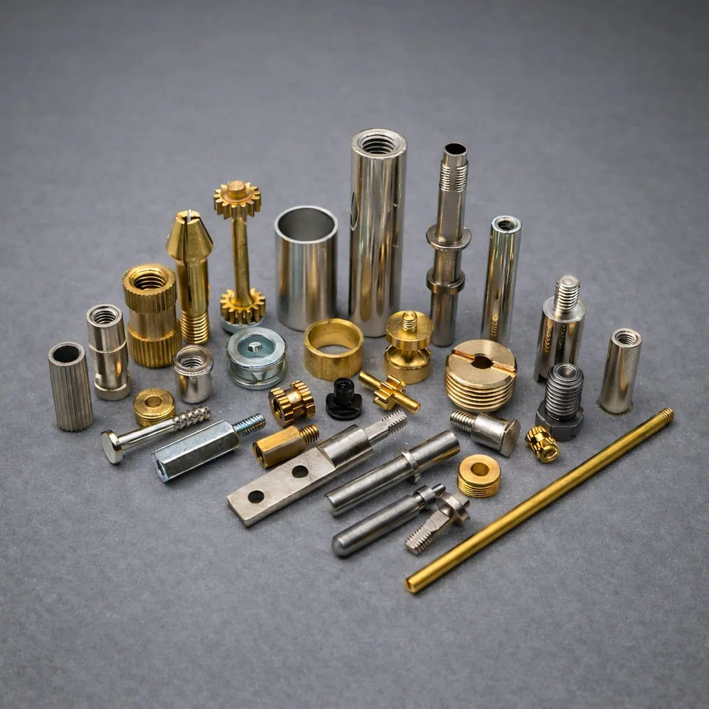 Customized CNC Machining of Metal Parts, CNC Turning Small Mechanical CNC Lathe Parts