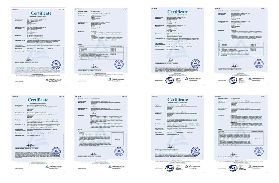 Product Certifications