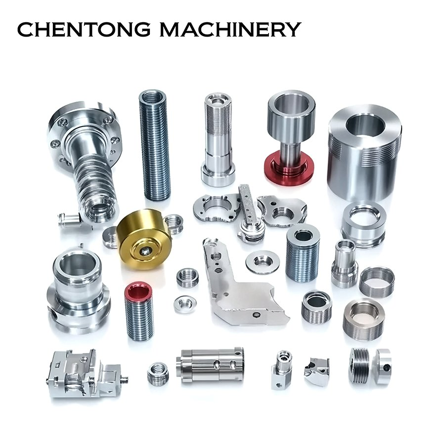 Multi-Axis Machining Parts Aluminum Titanium Alloy CNC Turning Milling Components Custom 3D Machining