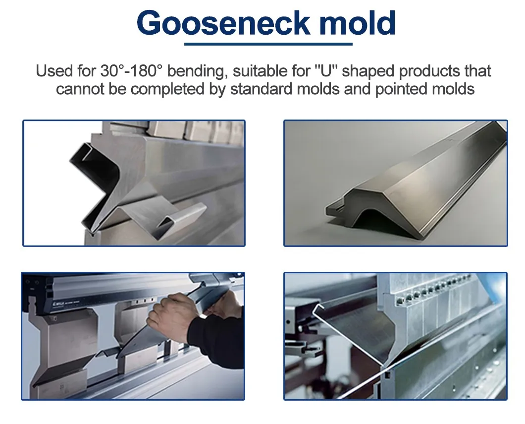 Gooseneck mold
