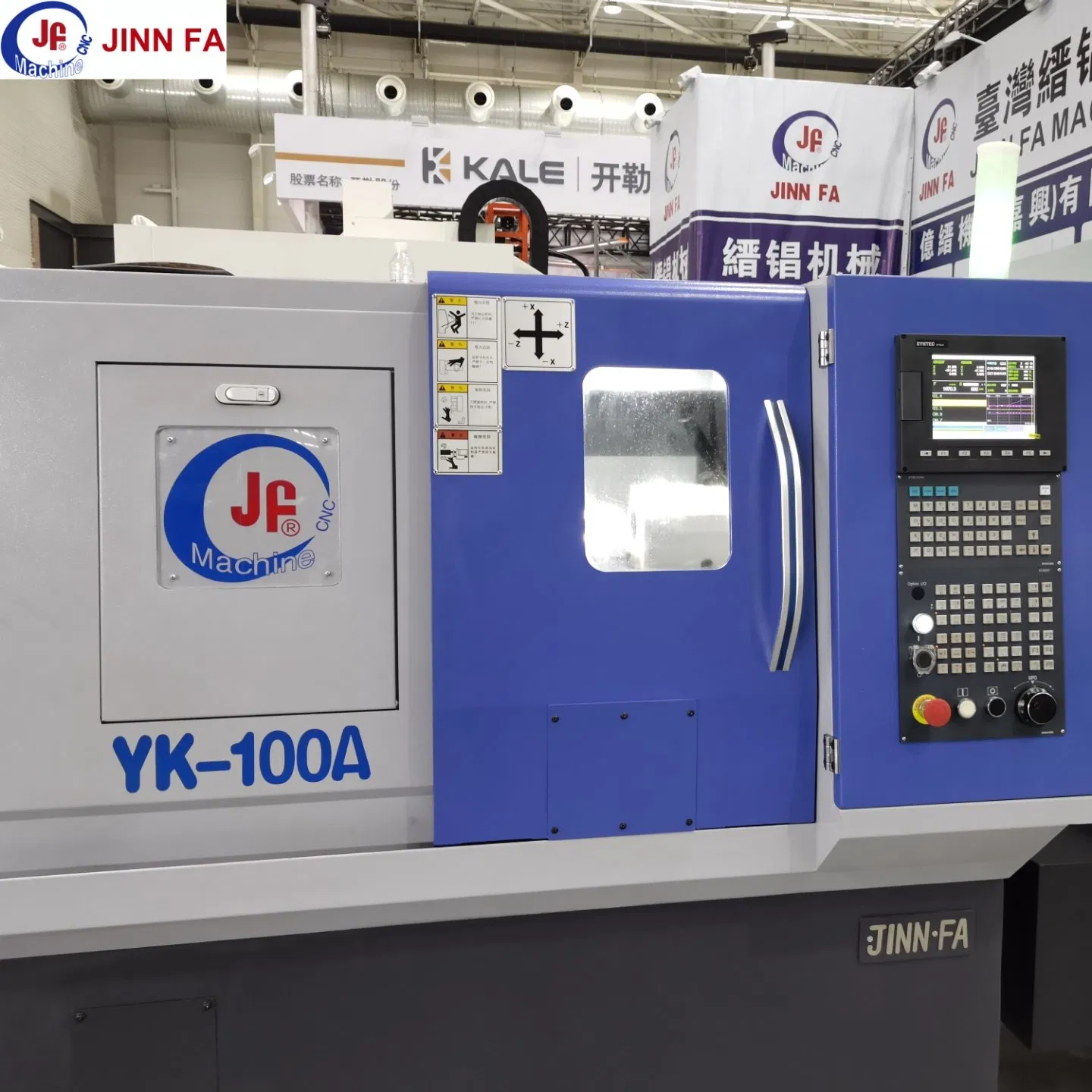 JINNFA &nbsp;YK-100A &nbsp;High Precision High Speed Automatic Lathe CNC Machining with Slent Bed