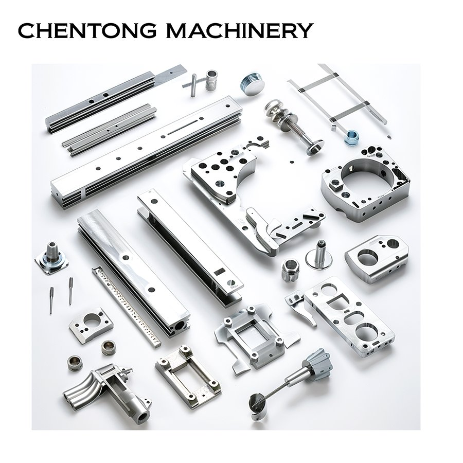Multi-Axis Machining Parts Aluminum Titanium Alloy CNC Turning Milling Components Custom 3D Machining