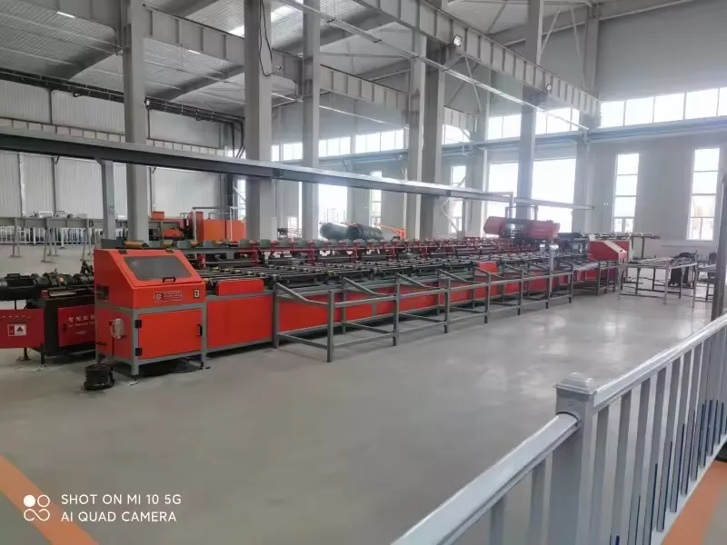 CNC Rebar Sawing Threading and Grinding Production Line 3