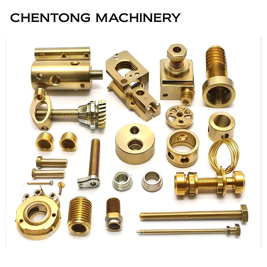 Multi-Axis Machining Parts Aluminum Titanium Alloy CNC Turning Milling Components Custom 3D Machining