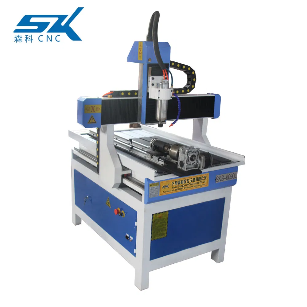4 Axis CNC Router 6090 Engraver Machine for Milling Drilling Carving Engraving Routing CNC Mini Router