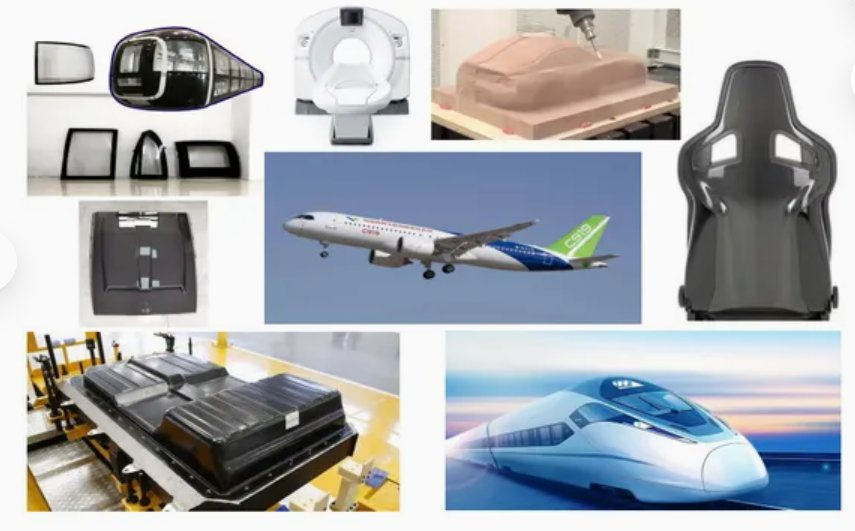 Glass Fiber Composite 5 Axis CNC Routing Equipment