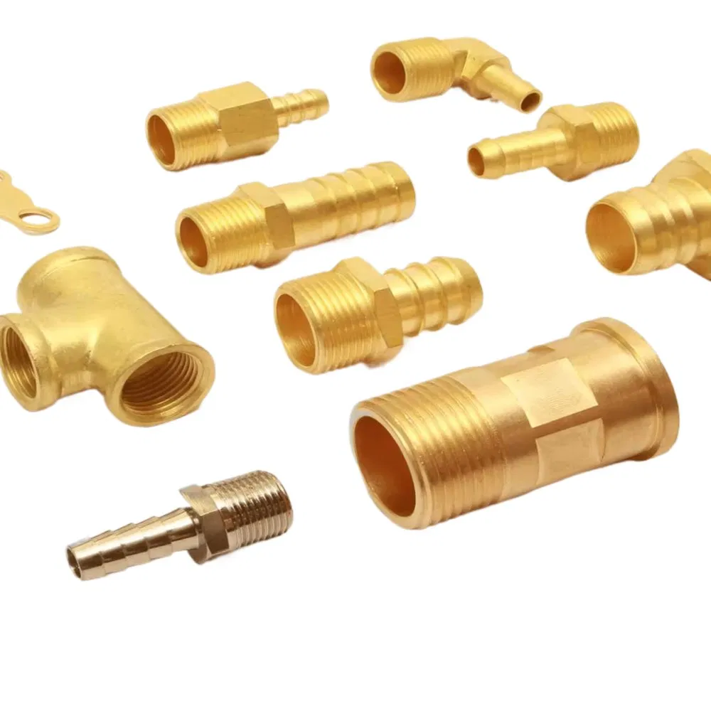 Custom Manufacturing High-Precision Processed Parts CNC Turning Custom Brass Parts
