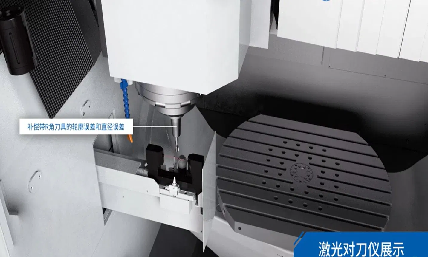 Vertical 5-Axis Machining Center (Moving-Beam Gantry Structure) with Grinding MR800-MG