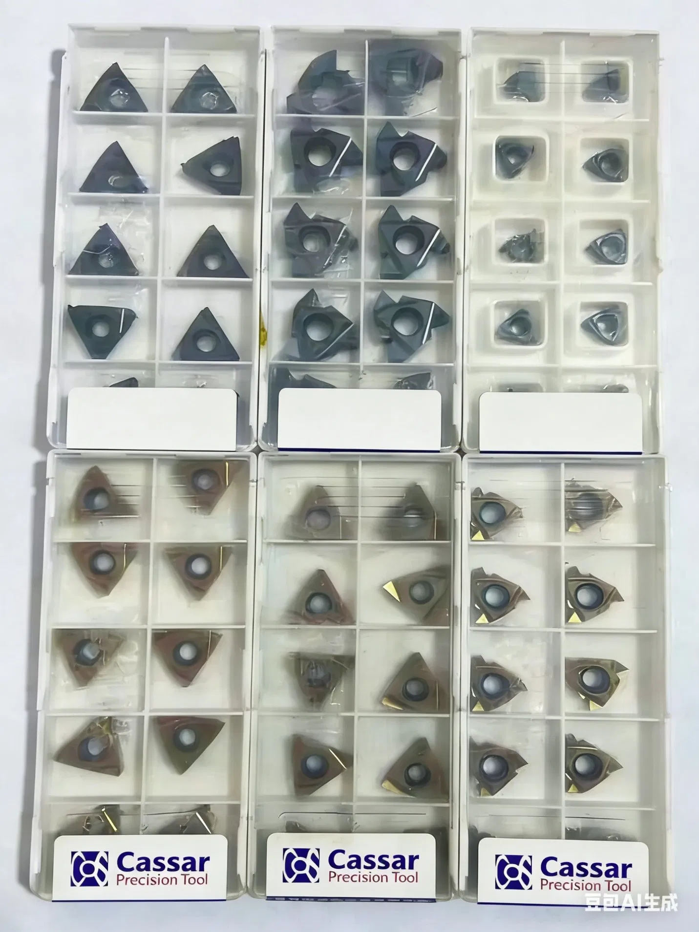 Cassar Internal Thread Tools Threading Inserts Tip 06IR/08IR/11IR/16IR/22IR AG60/55/1.5/2.0/3.0 ISO Gr520/ Gr928