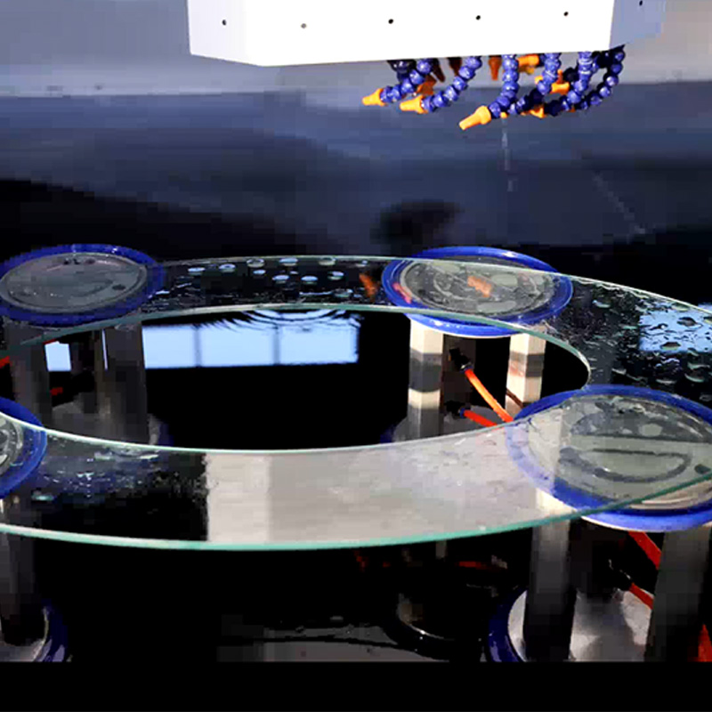 CNC Glass/Stone Cutting Centre Edge Grinding/Polishing, Milling, Grooving, Routing, Dilling Machine Zxx-C1610