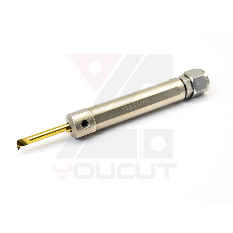 Small Hole Xshb1606 CNC Tungsten Carbide Boring Tool Holder Boring Bar Set with Scpr6 Micro Boring Head Bit