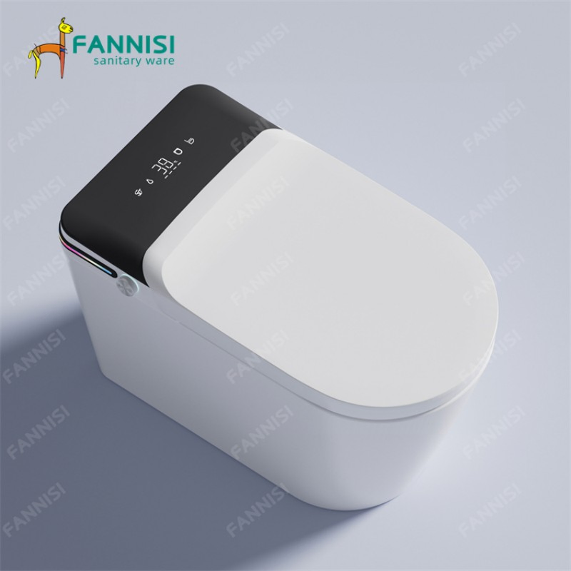 Floor Mounted Wc Intelligent One Piece Electric Automatic Flush Tankless Smart Toilet