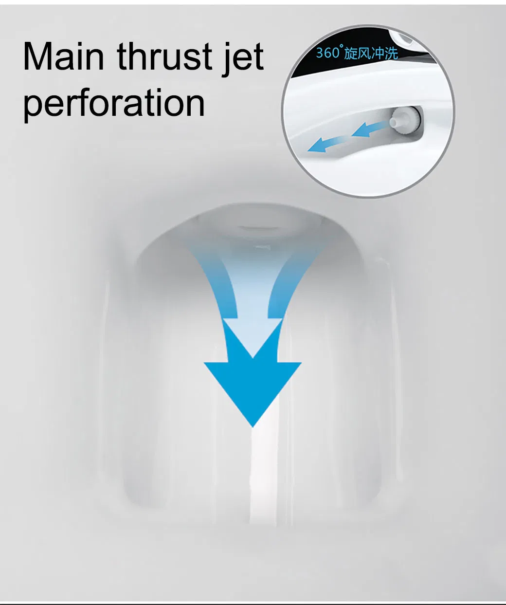 Wall Hung Toilet View 7