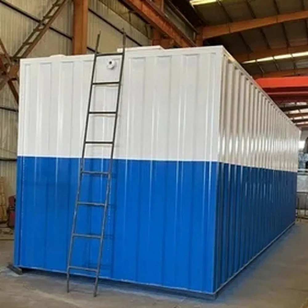 Plug Play Home Wastewater Sewage Treatment System for Quick Deployment Residential