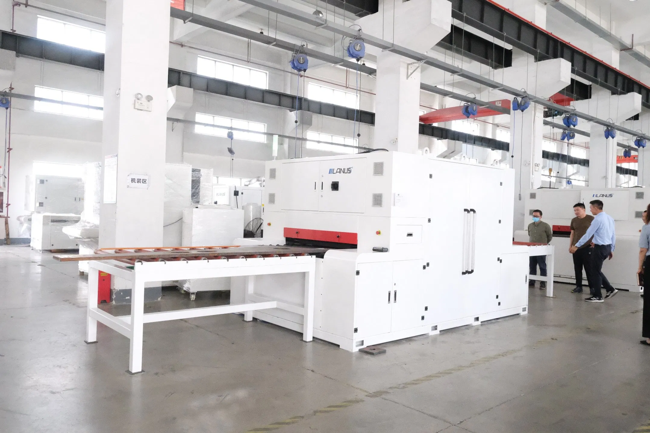 Lanuss Medium and Thick Plate Slagging Double-Sided Deburring Suitable for Plasma Flame Cutting Parts