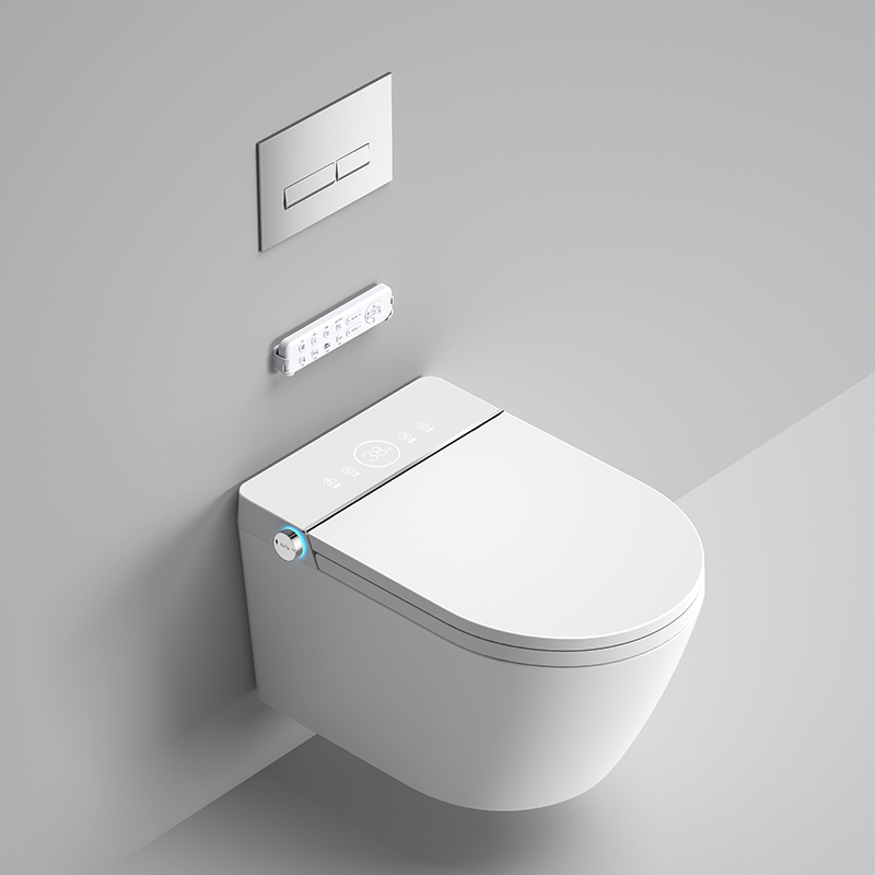 Chaozhou Electric Ceramic Automatic Inductive Wall Hung Intelligent Smart Toilets