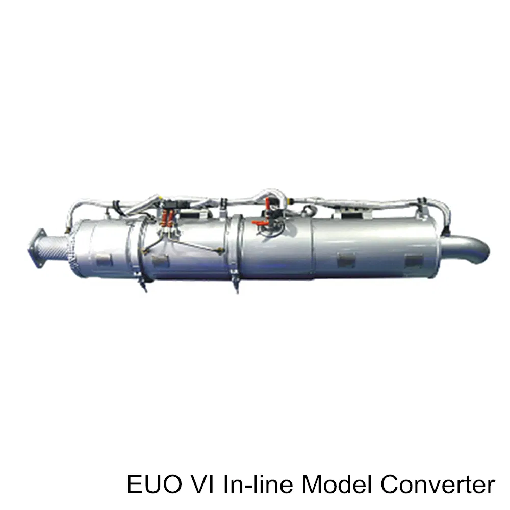 Emission Standard Universal Stainless Steel Non-Road Euo VI in-Line Model Converter Auto Exhaust Catalytic Filter System Converter