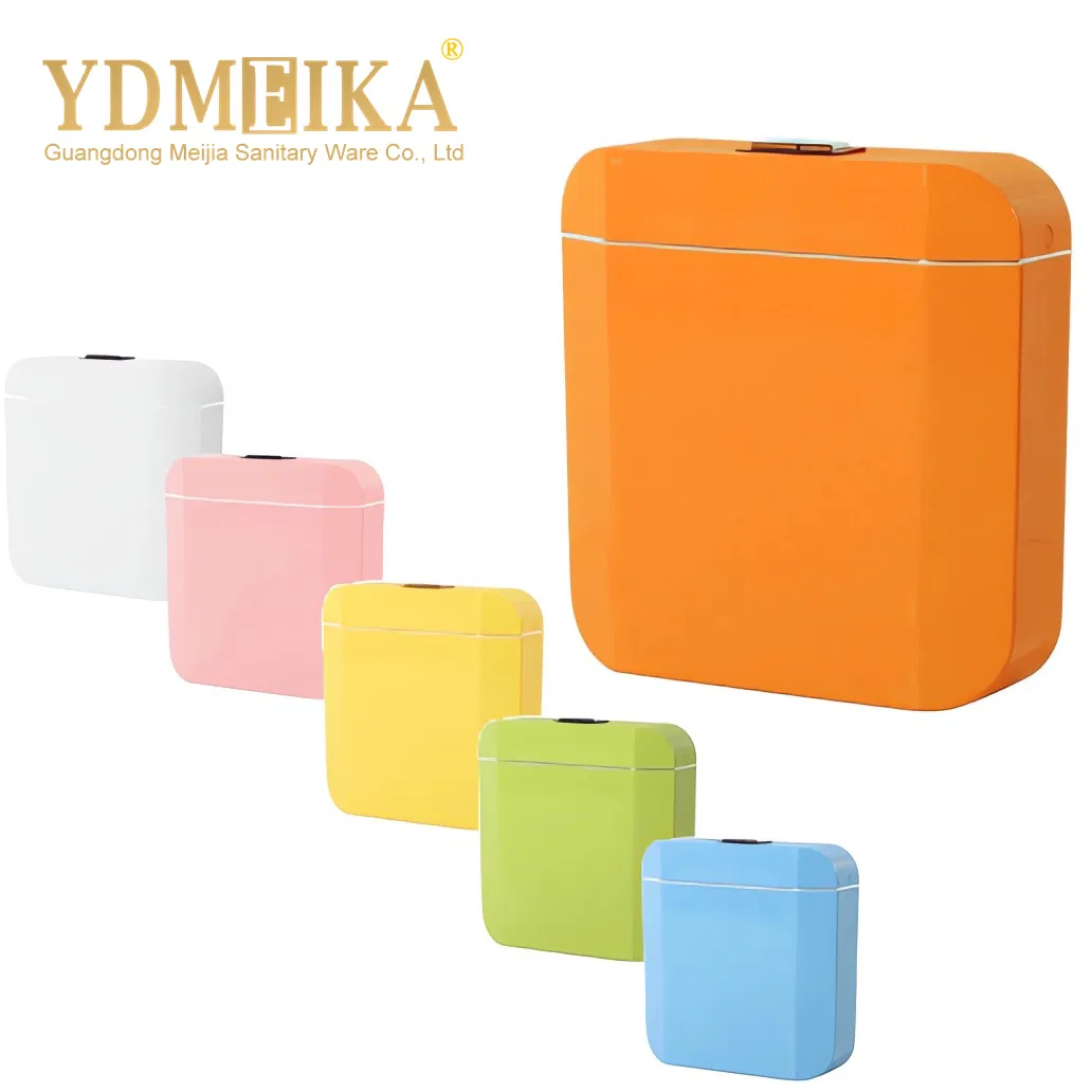 Modern Design White and Colorful Children's Wall-Hanging Squat Toilet Tank Water-Saving for Convenient Use
