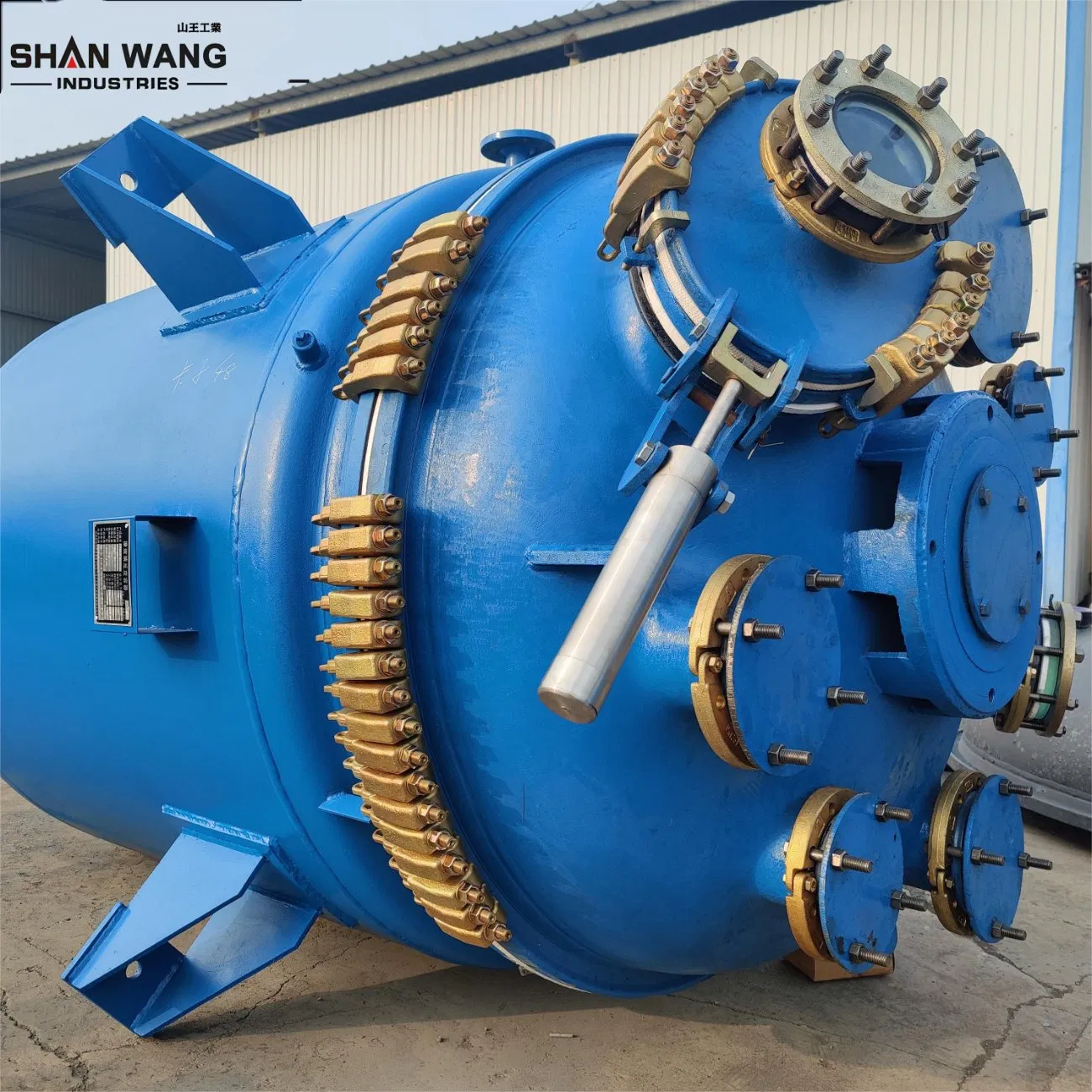 Shanking Glass Lined Enamel Plate Condenser