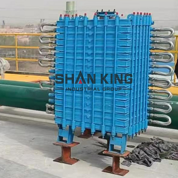 3000L Enameled Reactor Square 10 Square Cooling Plate Condenser