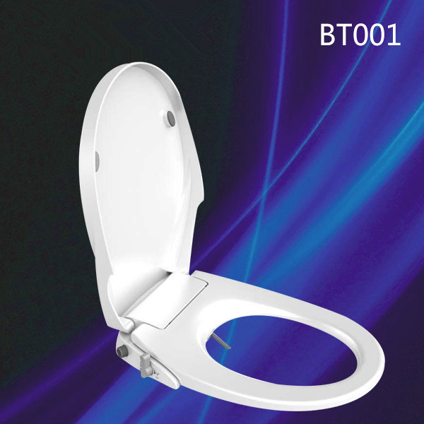 Factory Price Non Electric Toilet Seat Bidet Cover PP Material with Nozzles Combined Toilet and Bidet for Home