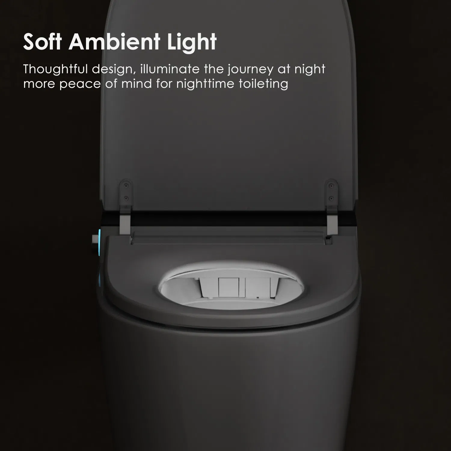 Simple Floor Mounted Wc Intelligent Seat Bidet Bathroom Toilet Bowl Sanitaryware Electric Automatic Tankless Smart Toilet