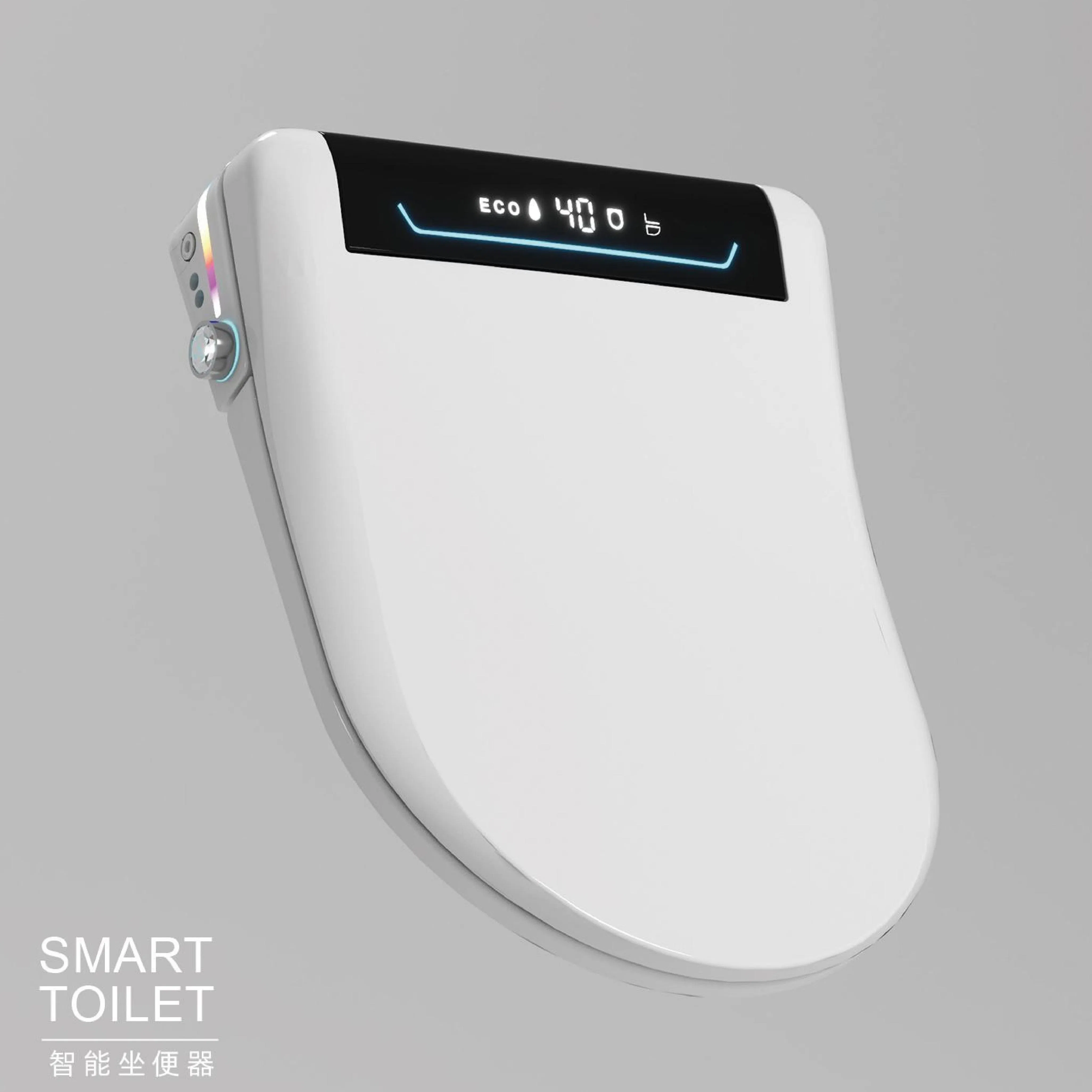 Bathroom Luxury Electric Smart Toilet Seat Bidet Electric Japanese Toilet Seat Cover